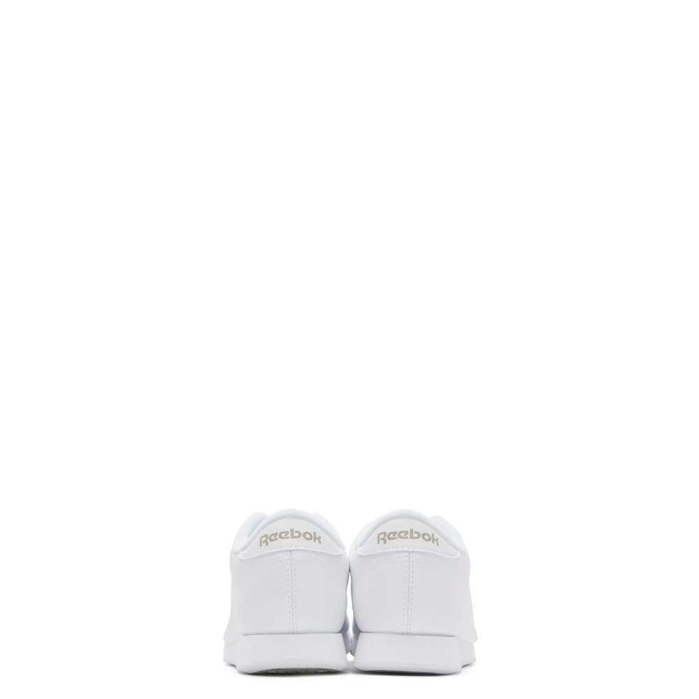 NWOT REEBOK CLASSICS WHITE LEATHER PRINCESS SNEAKERS 6.5 - Picture 4 of 8